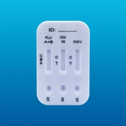Prueba rápida en combo 3 en 1 para INFLUENZA A y B + SARS-COV-2 (Covid )+ RSV
